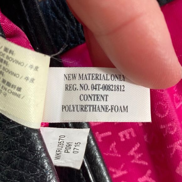 Kate Spade Quilted Leather Crossbody Purse Bag Chain Strap Black Small Shoulder - Picture 10 of 16